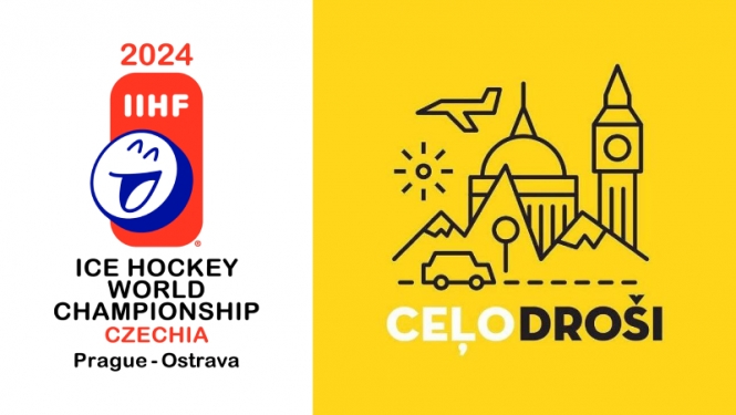 Ceļo droši uz Pasaules hokeja čempionātu Čehijā