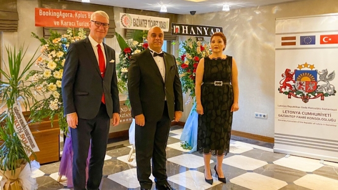Turcijā atklāj Latvijas Republikas goda konsulātu Gaziantepā