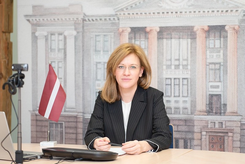 Parliamentary Secretary Zanda Kalniņa-Lukaševica: Members of the Media Freedom Coalition must strengthen support for the independent media in Belarus
