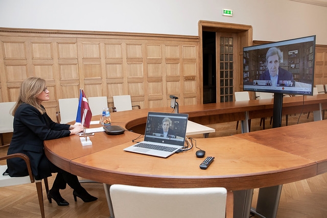 Zanda Kalniņa-Lukaševica: We are ready for close cooperation with the United States in tackling climate change 