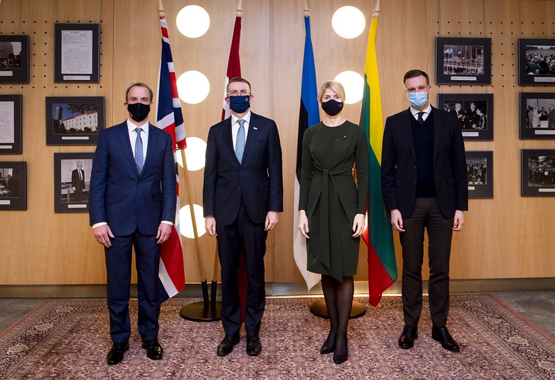 Foreign Ministers of the Baltic States and the United Kingdom to continue their successful cooperation on foreign policy issues
