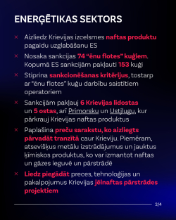 Infografika par sankcijām, 2. daļa