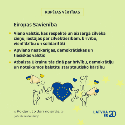 Kartīte 10 - Kopējās vērtības