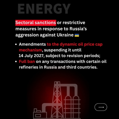 The 21st package of EU sanctions against Russia - part 2
