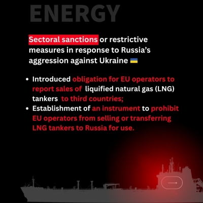 The 21st package of EU sanctions against Russia - part 3