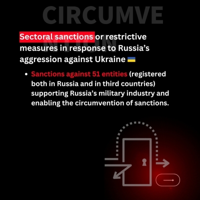 The 21st package of EU sanctions against Russia - part 8