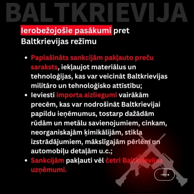 ES sankciju 21. kārta pret Krieviju - 12. daļa