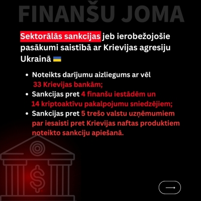 ES sankciju 21. kārta pret Krieviju - 5. daļa