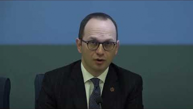 Latvijas ārlietu ministra un Albānijas Eiropas un ārlietu ministra kopīgā preses konference