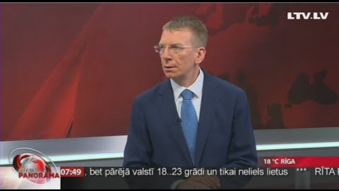 Intervija ar ārlietu ministru Edgaru Rinkēviču