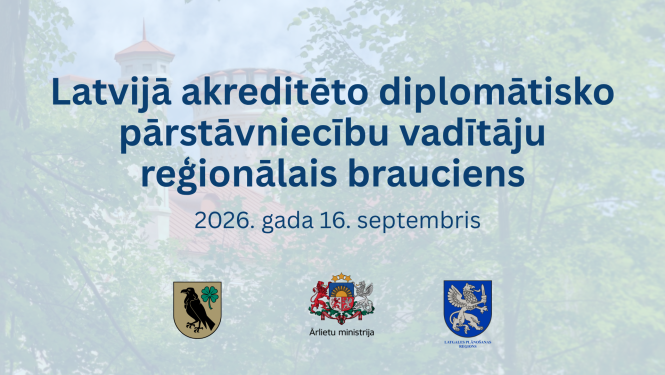 Reģionālais brauciens baneris 2026 LV