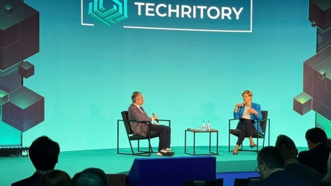Baiba Braže Techritory konferencē