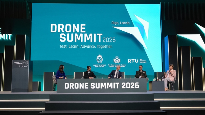 Ārlietu ministre Baiba Braže piedalās Dronu samitā 2026