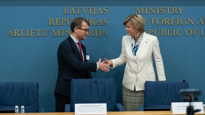 Zigmārs Zilgalvis un Baiba Braže