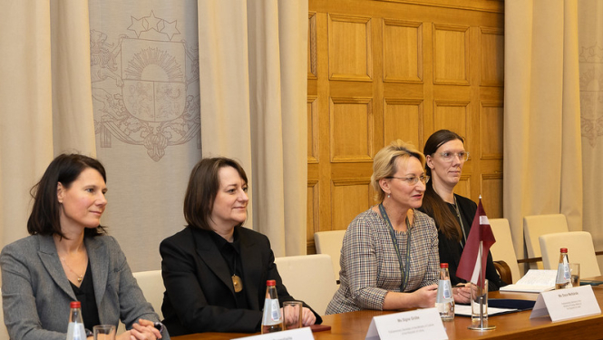 Parlamentārā sekretāre tiekas ar UNESCO Venēcijas biroju. 11.12..2024