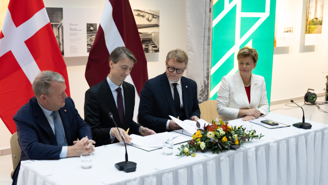 Signing of a Memorandum