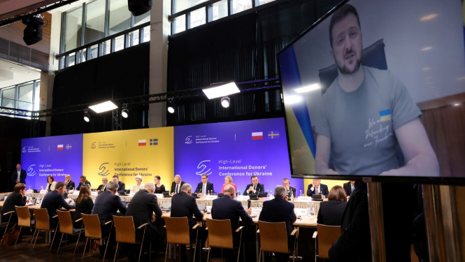 ārlietu ministrs Edgars Rinkēvičs piedalījās augsta līmeņa donoru konferencē Ukrainas atbalstam Varšavā