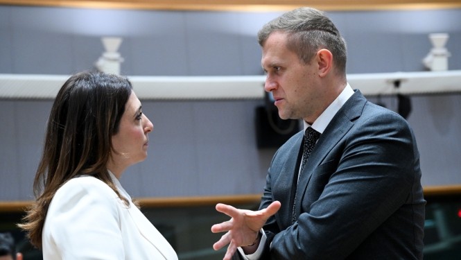 Parlamentārais sekretārs Artjoms Uršuļskis Vispārējo lietu padomes sanāksmē