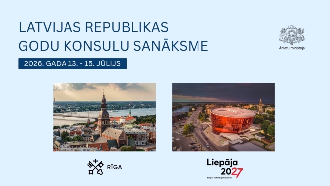 Goda konsulu sanāksmes plakāts