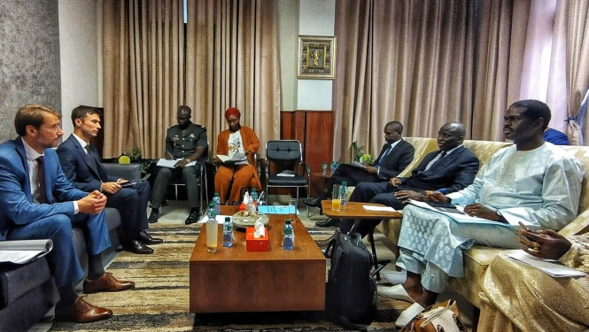 Latvia and Senegal at the first political consultations
