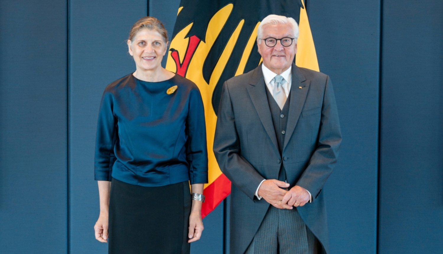 Ilze Rūse un Franks Valters Šteinmeiers