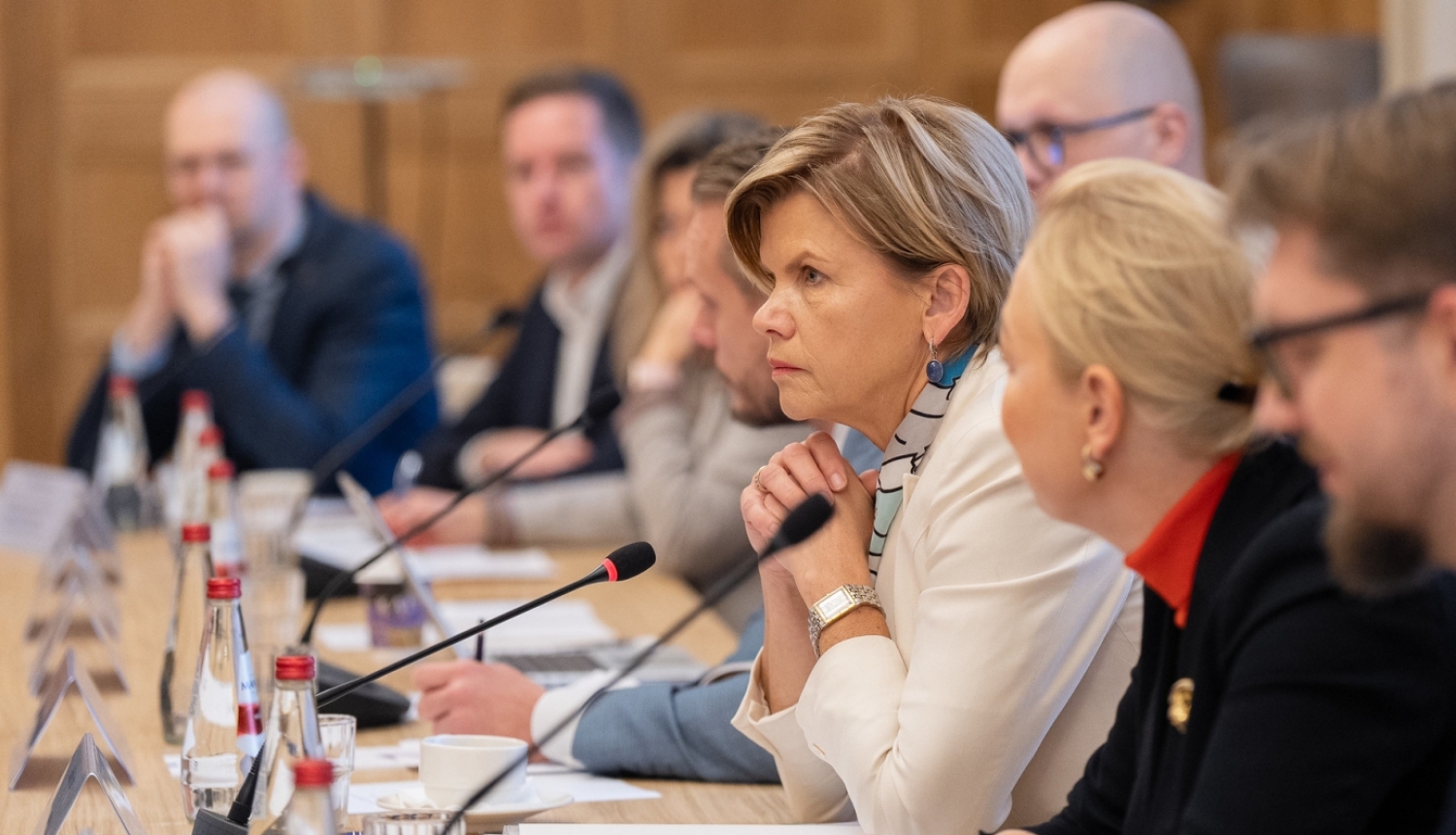 Baiba Braže Latvijas ārējā tēla politikas koordinācijas padomes sēdē