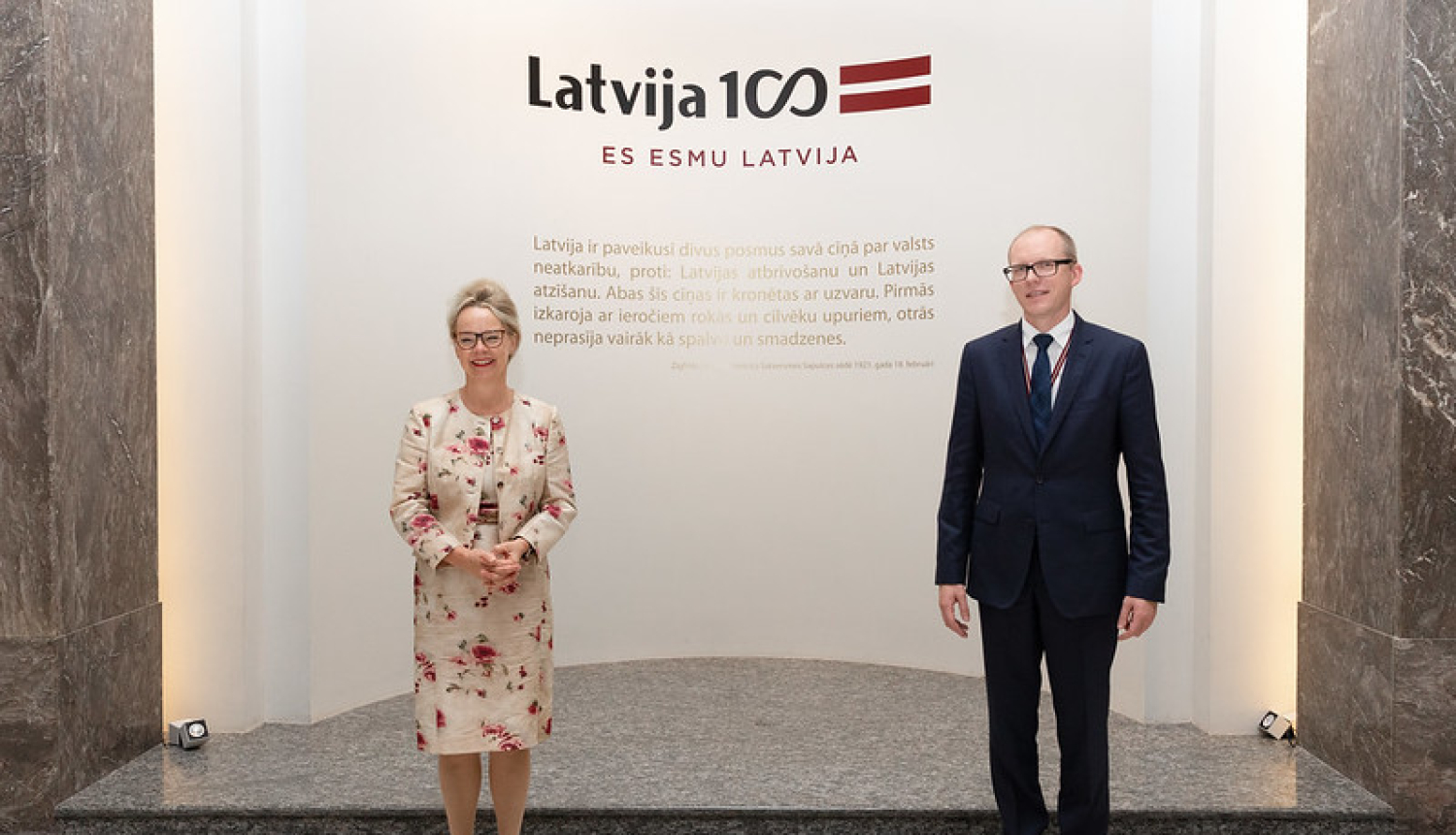 State Secretary Andris Pelšs receives an accreditation visit from the new Swedish Ambassador
