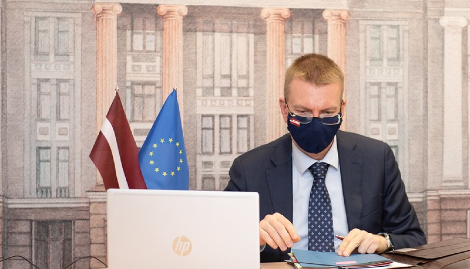 Edgars Rinkēvičs expresses support for expanding restrictive measures against Belarus