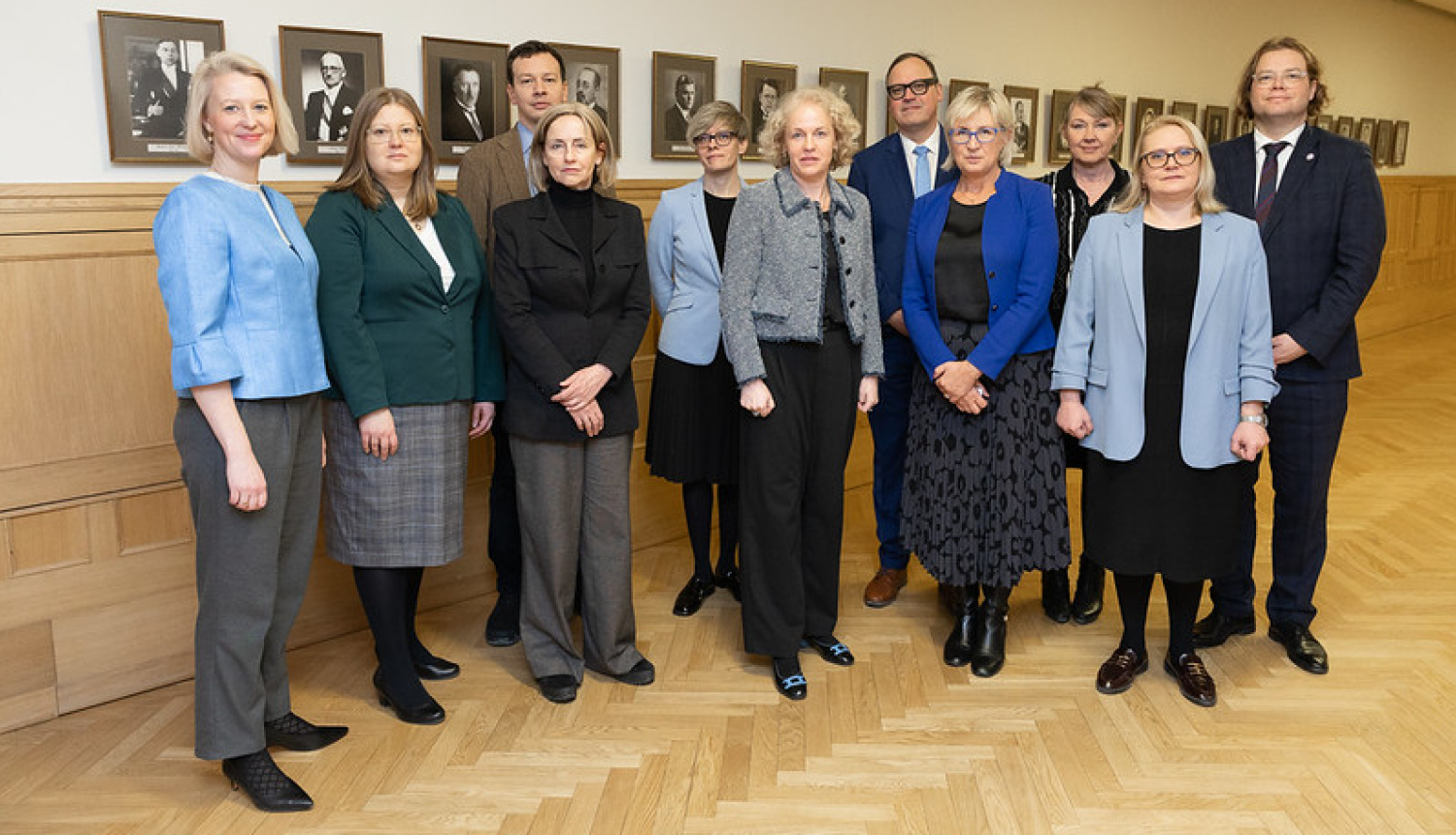 Latvijas un Igaunijas politisko konsultāciju dalībnieku kopbilde