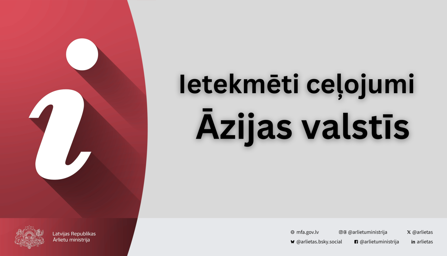 Ietekmēti ceļojumi Āzijas valstīs