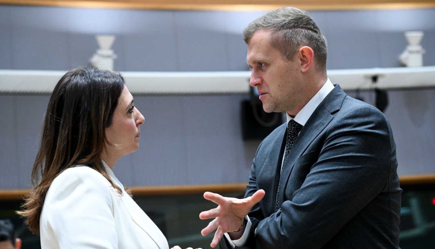 Parlamentārais sekretārs Artjoms Uršuļskis Vispārējo lietu padomes sanāksmē