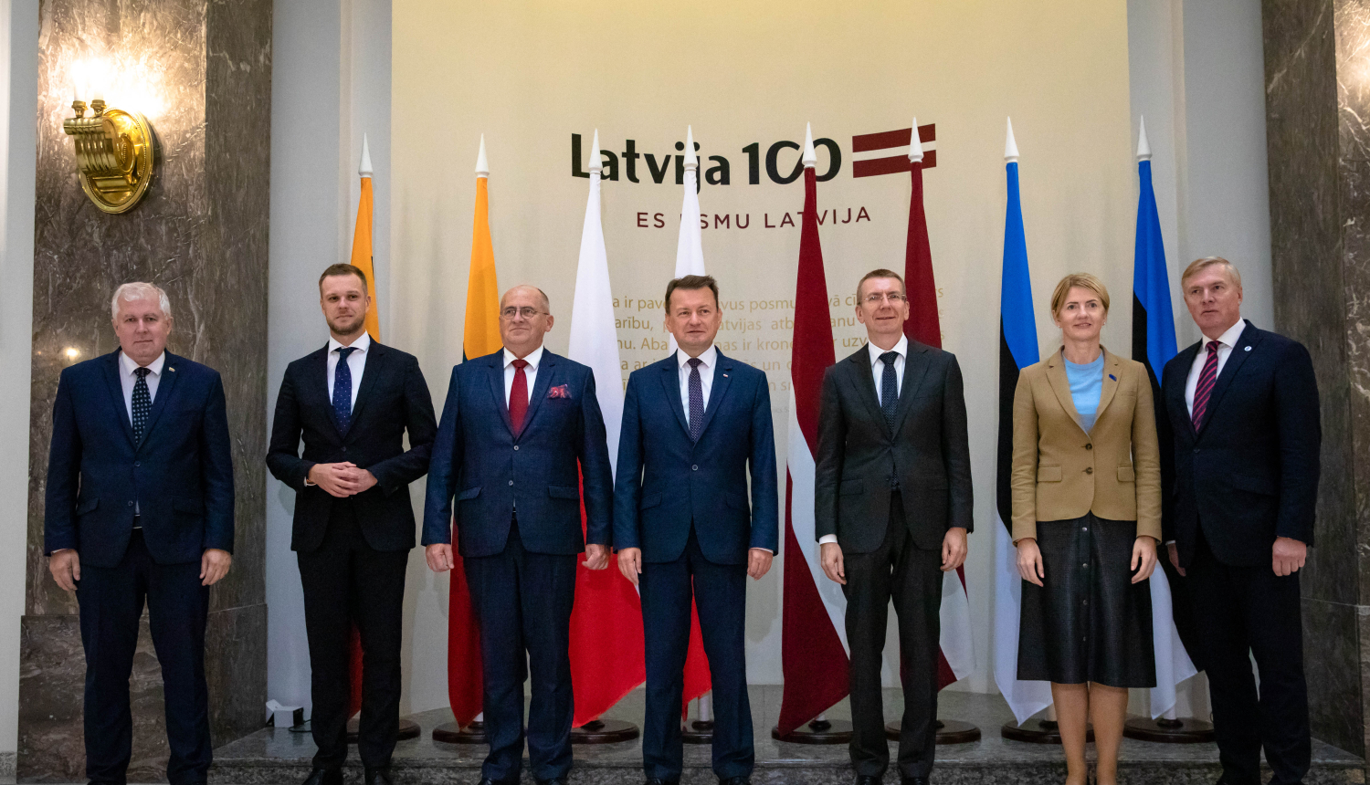 Baltijas valstu un Polijas ministru tikšanās 