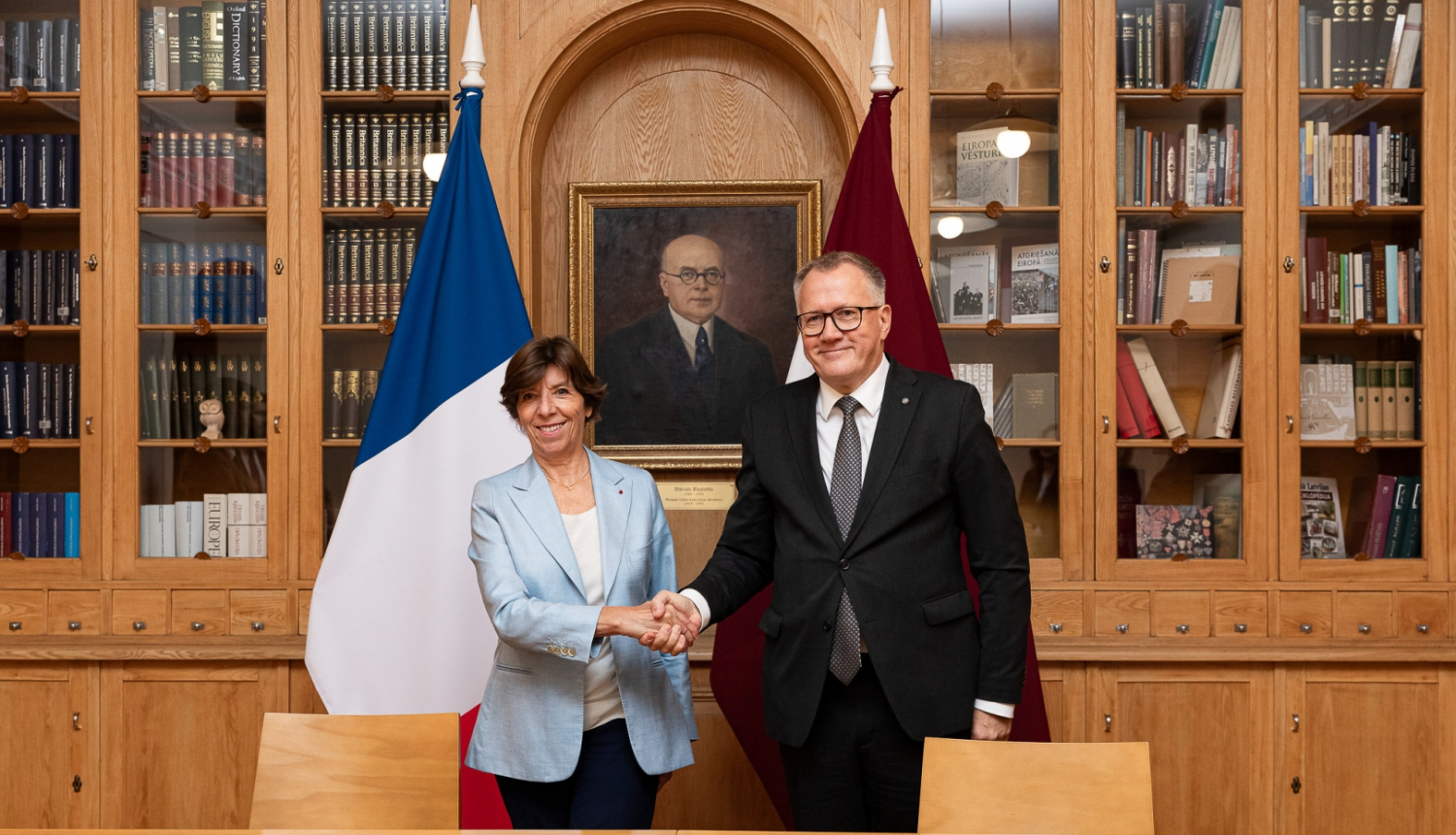 Latvija un Francija paraksta stratēģiskās partnerības rīcības plānu