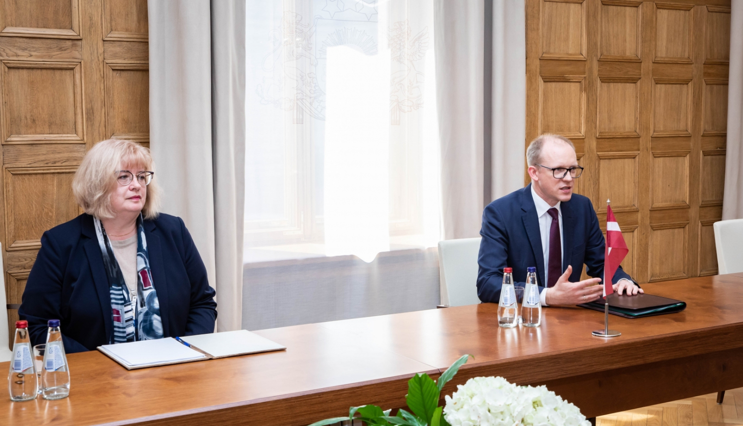 Pelš akreditācijas vizītē