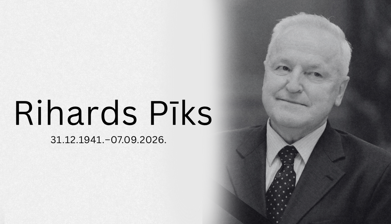 Bijušais ārlietu ministrs Rihards Pīks, In Memoriam