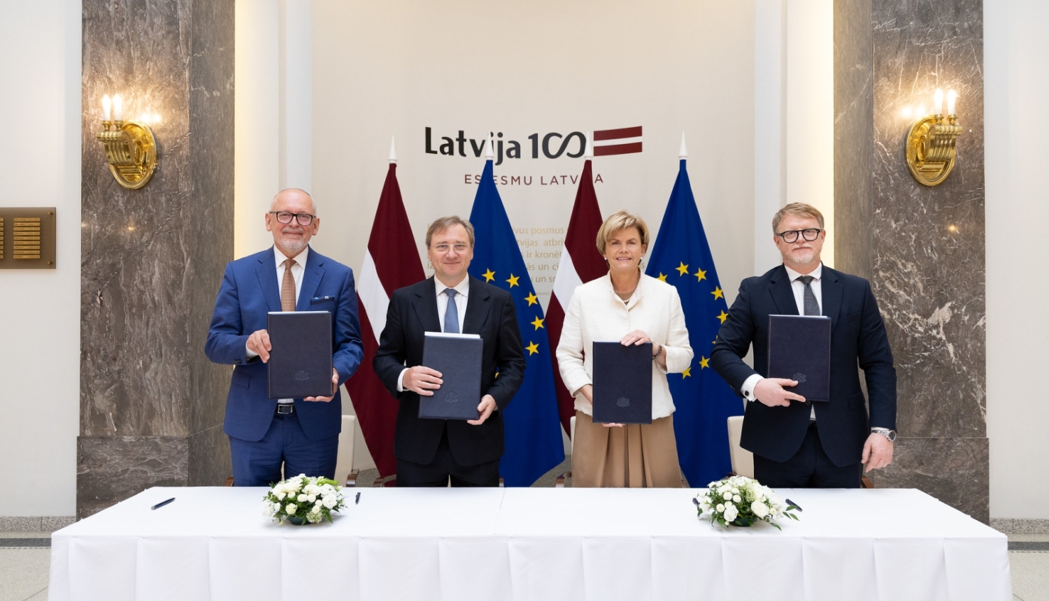 Memoranda parakstīšanas dalībnieku kopbilde