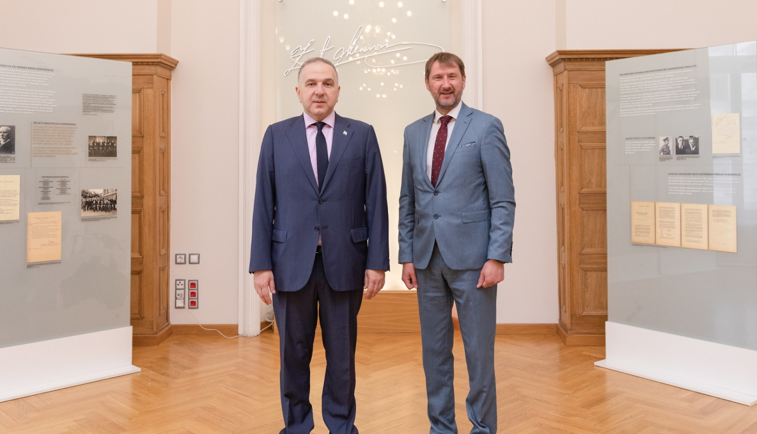 Valsts sekretāra vietnieks Andžejs Viļumsons pieņem jauno Gruzijas vēstnieku