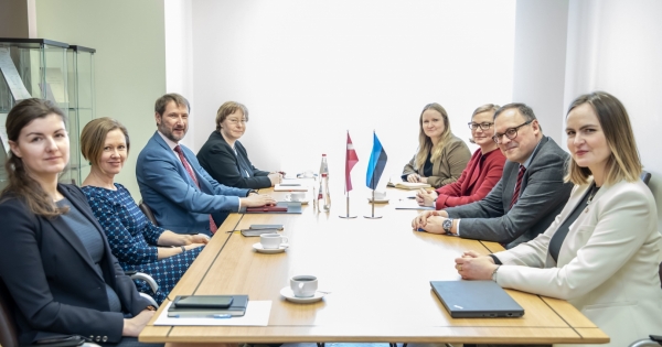 In political consultations, Latvia and Estonia discuss the Baltic States’ security issues