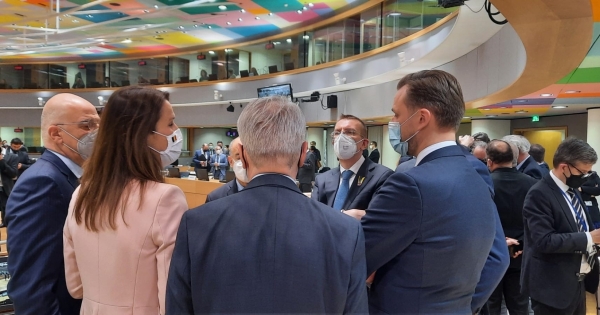 EU Foreign Ministers in Brussels discuss support for Ukraine and restrictive measures against Russia