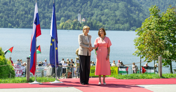 Minister Baiba Braže on a working visit in Slovenia: Ukraine is fighting for the security of all of Europe