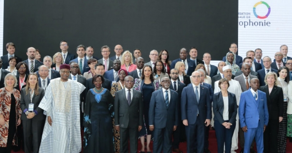 Ambassador-at-Large Andrejs Pildegovičs takes part in the Ministerial Conference of La Francophonie