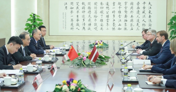 Political consultations between Latvia and China concluded