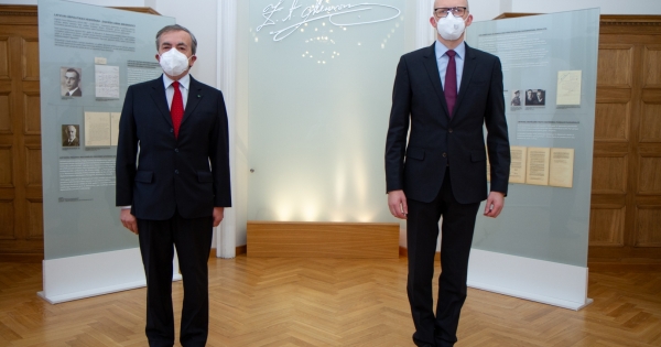 The State Secretary receives the Ambassador of Italy on a farewell visit