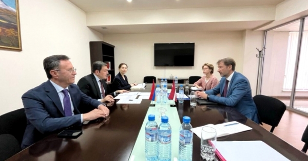 The Latvia-Armenia political consultations address bilateral cooperation and developments in the region