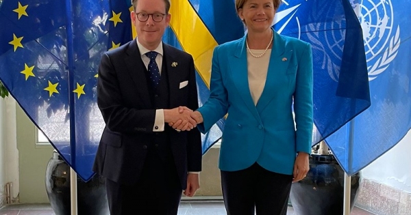 Baiba Braže: Latvia and Sweden have identical perceptions of security and how to act to strengthen it