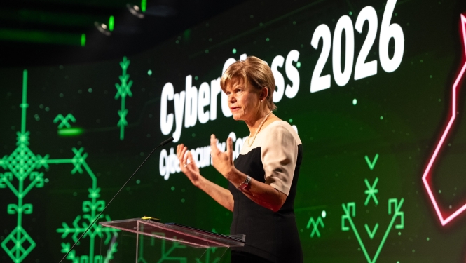Baiba Braže CyberChess konferencē