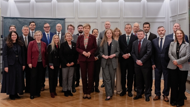 Ārlietu ministres Baibas Bražes tikšanās ar ES dalībvalstu vēstniekiem