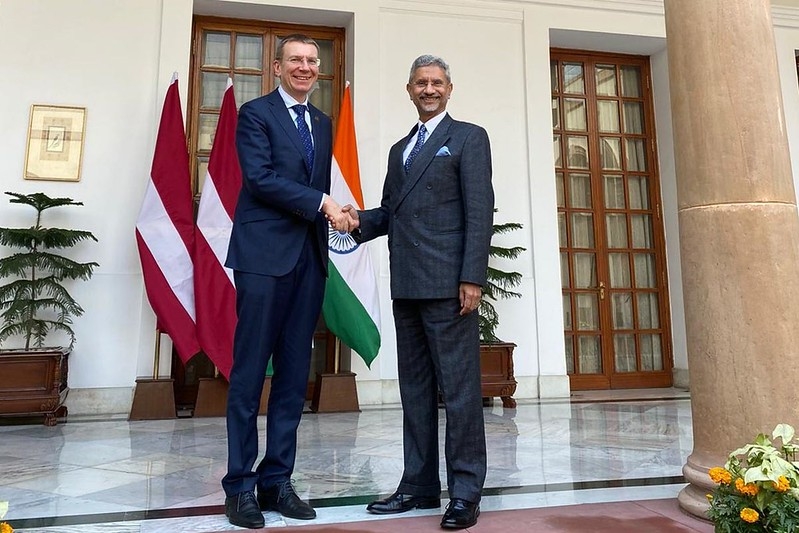 The Latvian Foreign Minister invites India to open an embassy in Latvia