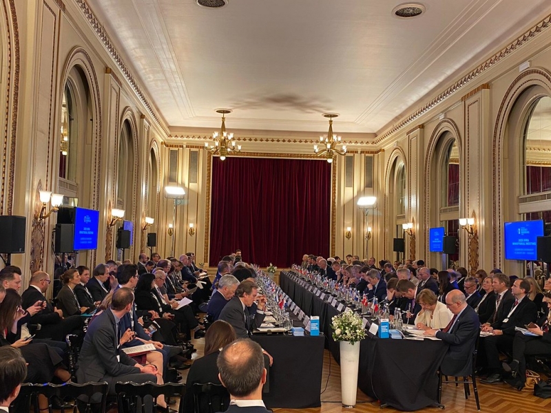 Latvian Foreign Minister takes part in the Ministerial Conference of the International Holocaust Remembrance Alliance in Brussels