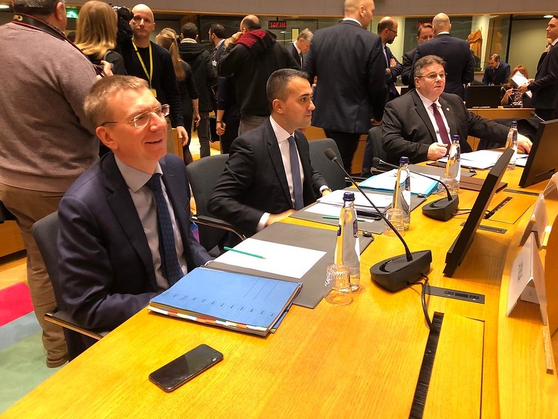 At the Foreign Affairs Council in Brussels, Edgars Rinkēvičs voices support for resuming talks on the EU-India Free Trade Agreement